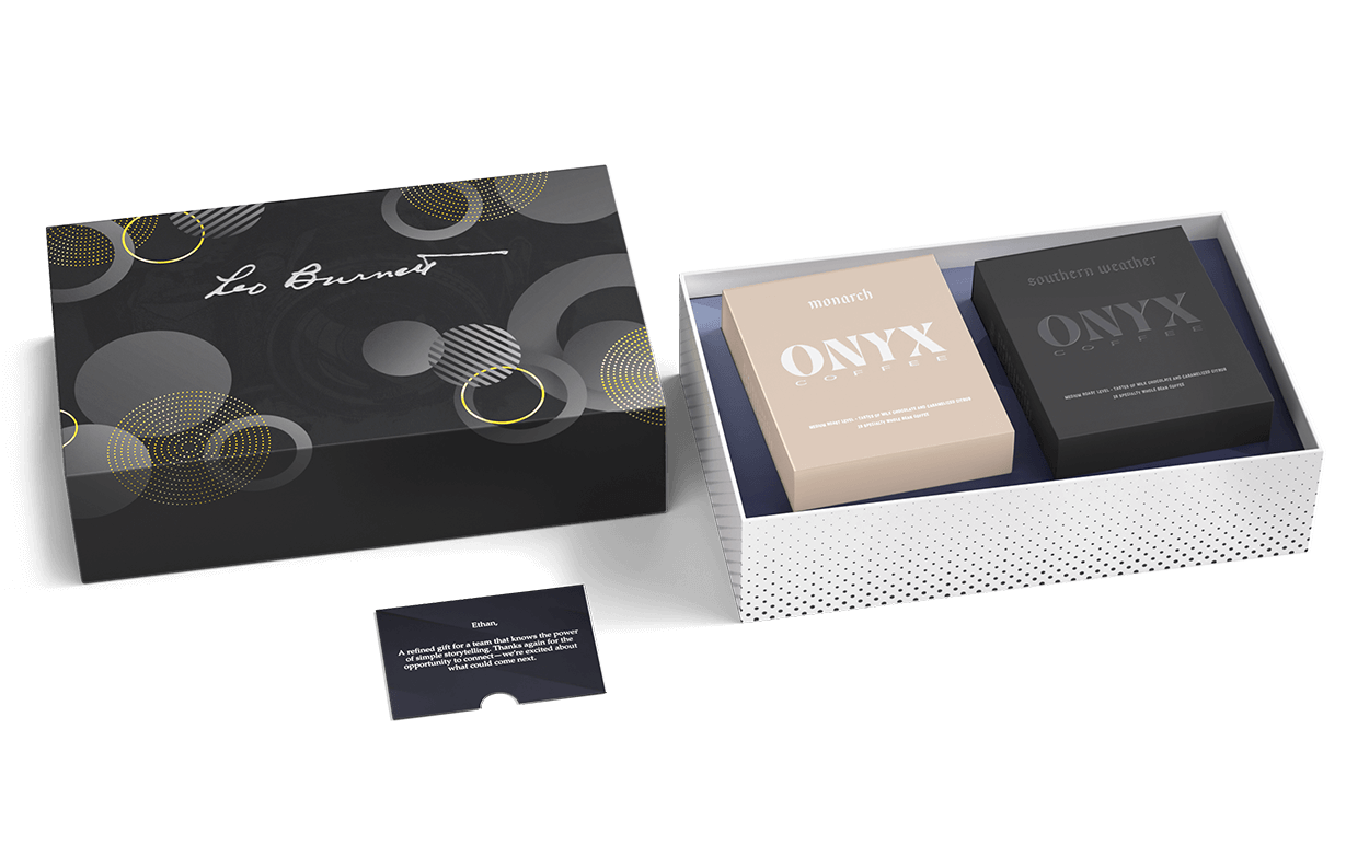 The Black And White Coffee Gift Set