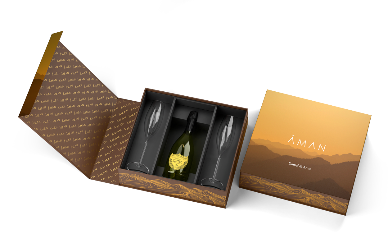 Dom Pérignon 木製ボックス 4個セット Dom Perignon 2012 Wood Crate - Soo Many Baskets – Soo Many Basketsᵀᴹ