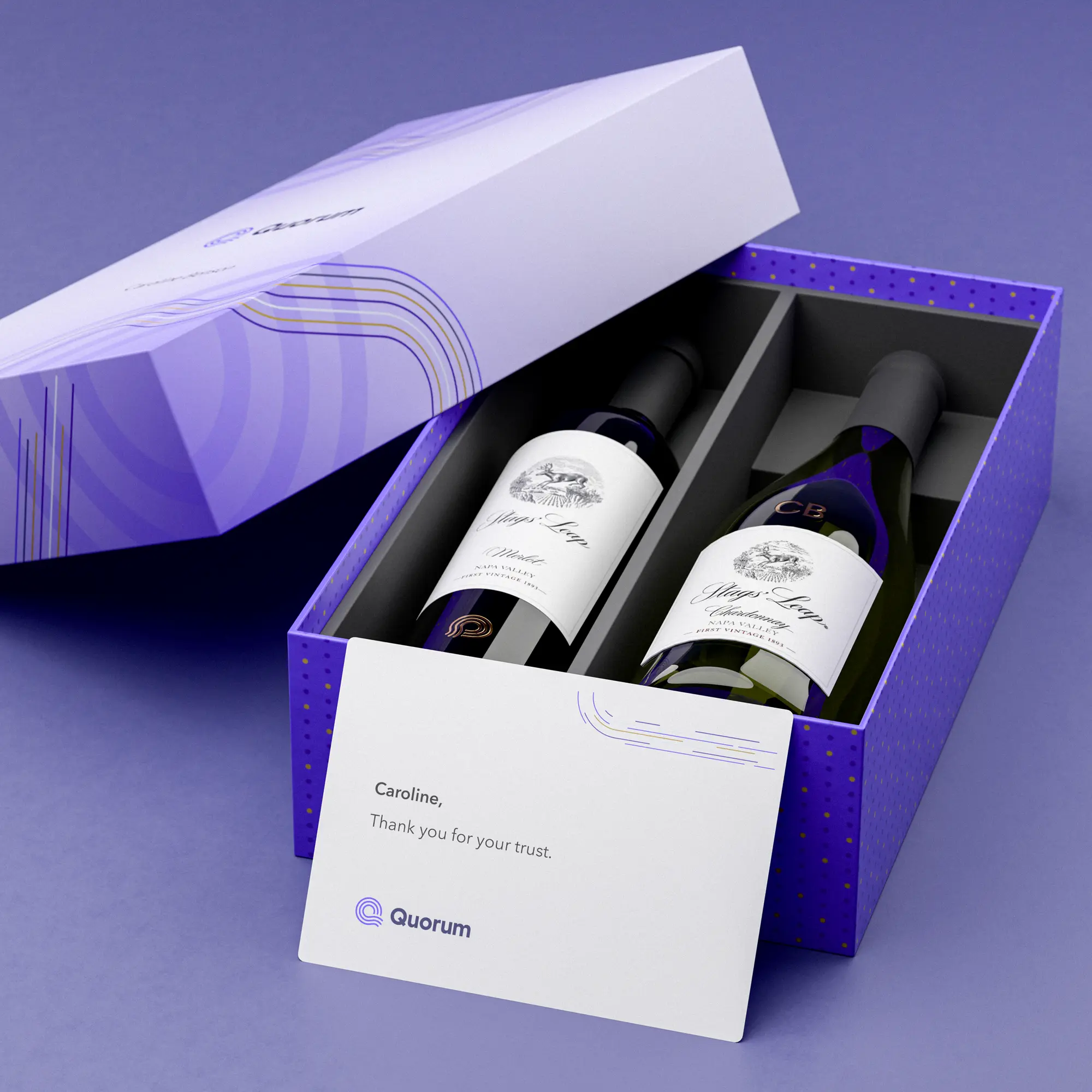 Stags' Leap Merlot + Chardonnay