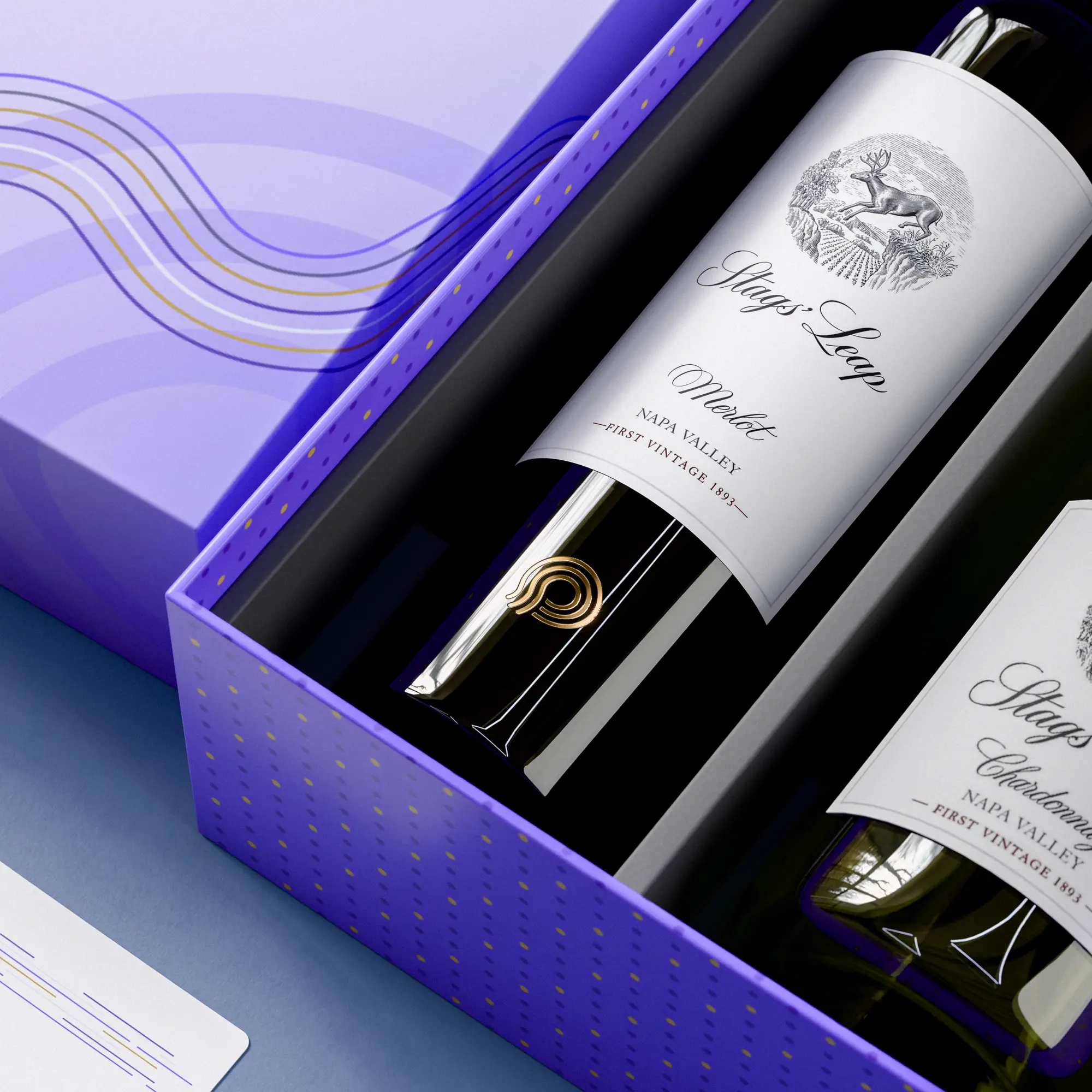 Stags' Leap Merlot + Chardonnay