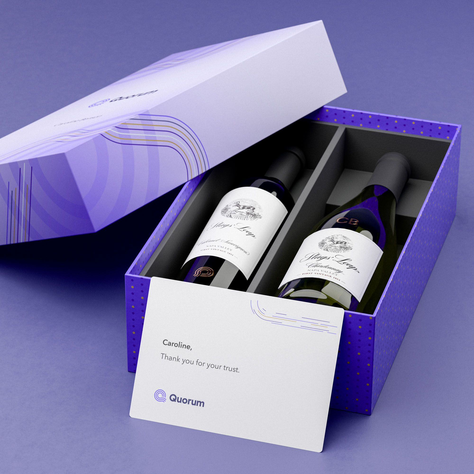 Stags' Leap Cabernet + Chardonnay 1
