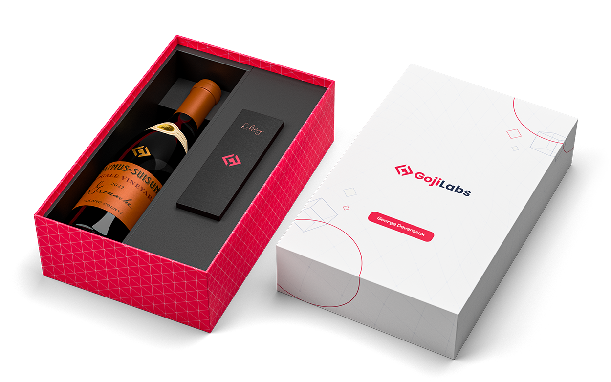 Caymus Granache Redgale Vineyard Solano County + LeBelge Chocolate Bars