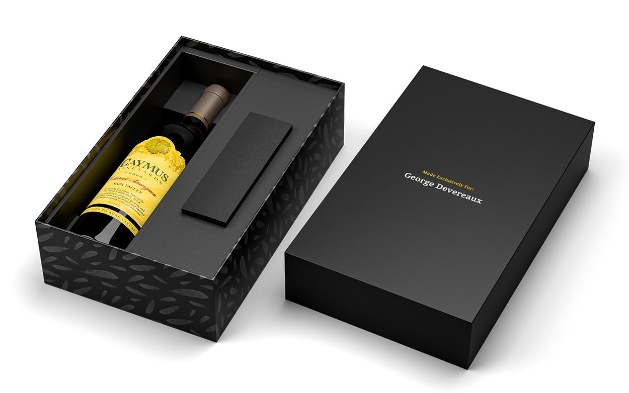 Caymus Cabernet Sauvignon Napa Valley + LeBelge Chocolate Bars