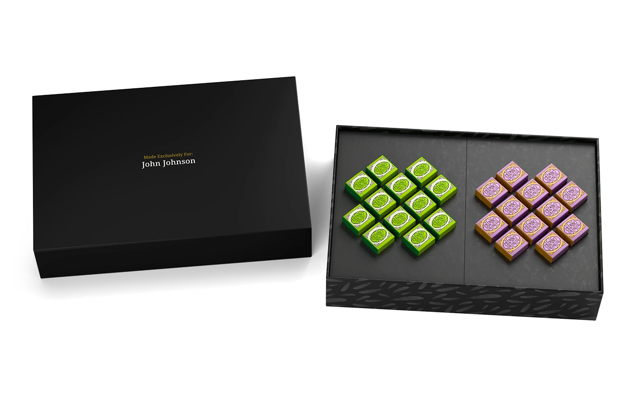 Venchi Cremino Pistacchio + Caramel Gold (48 pieces)