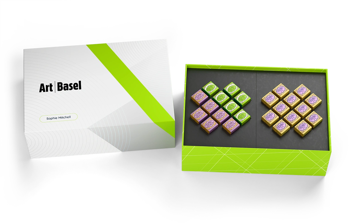 Venchi Cremino Pistacchio + Caramel Gold + Piedmont Hazelnut (72 pieces)