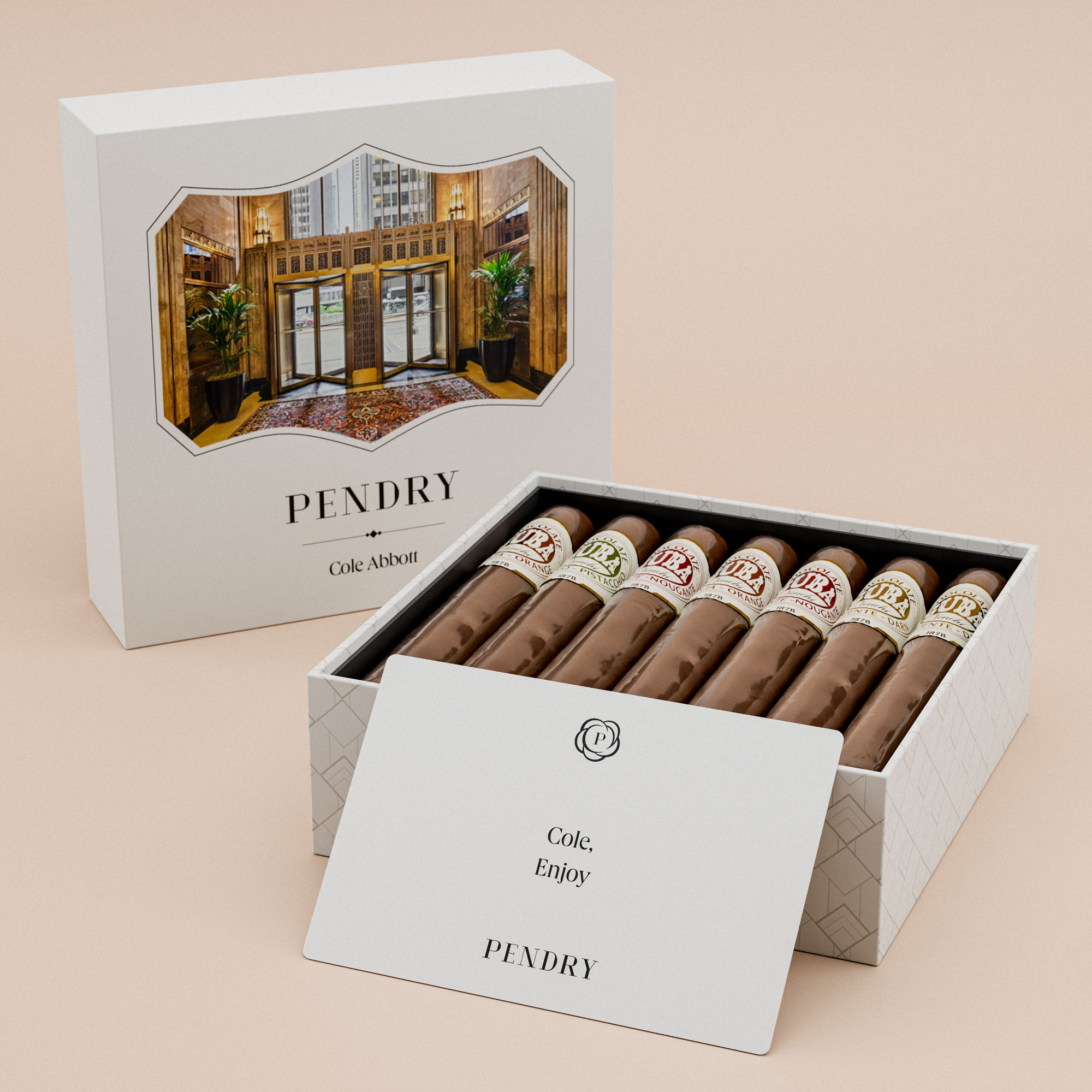 Venchi 7 Assorted Cigar Box 1