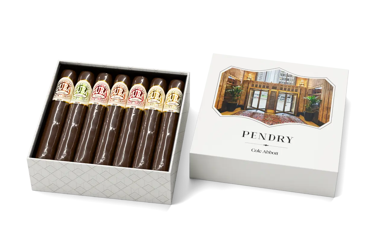 Venchi 7 Assorted Cigar Box