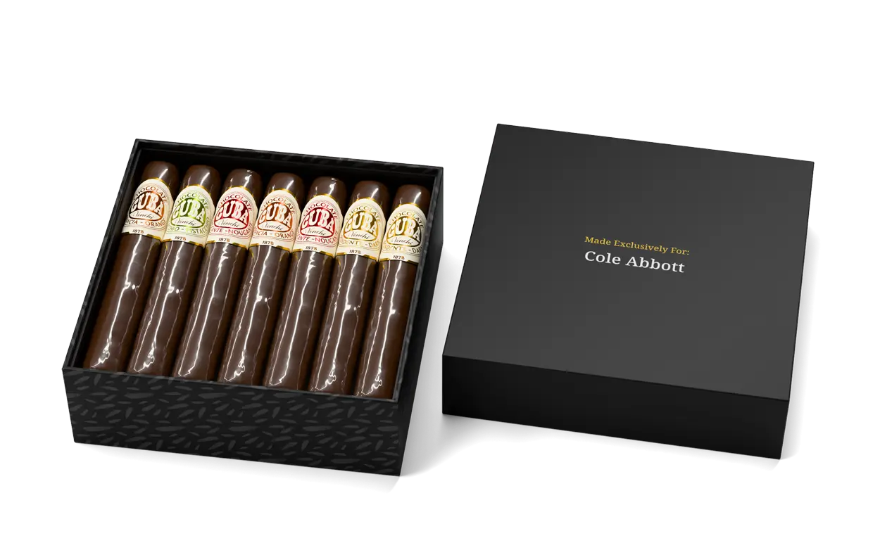 Venchi 7 Assorted Cigar Box