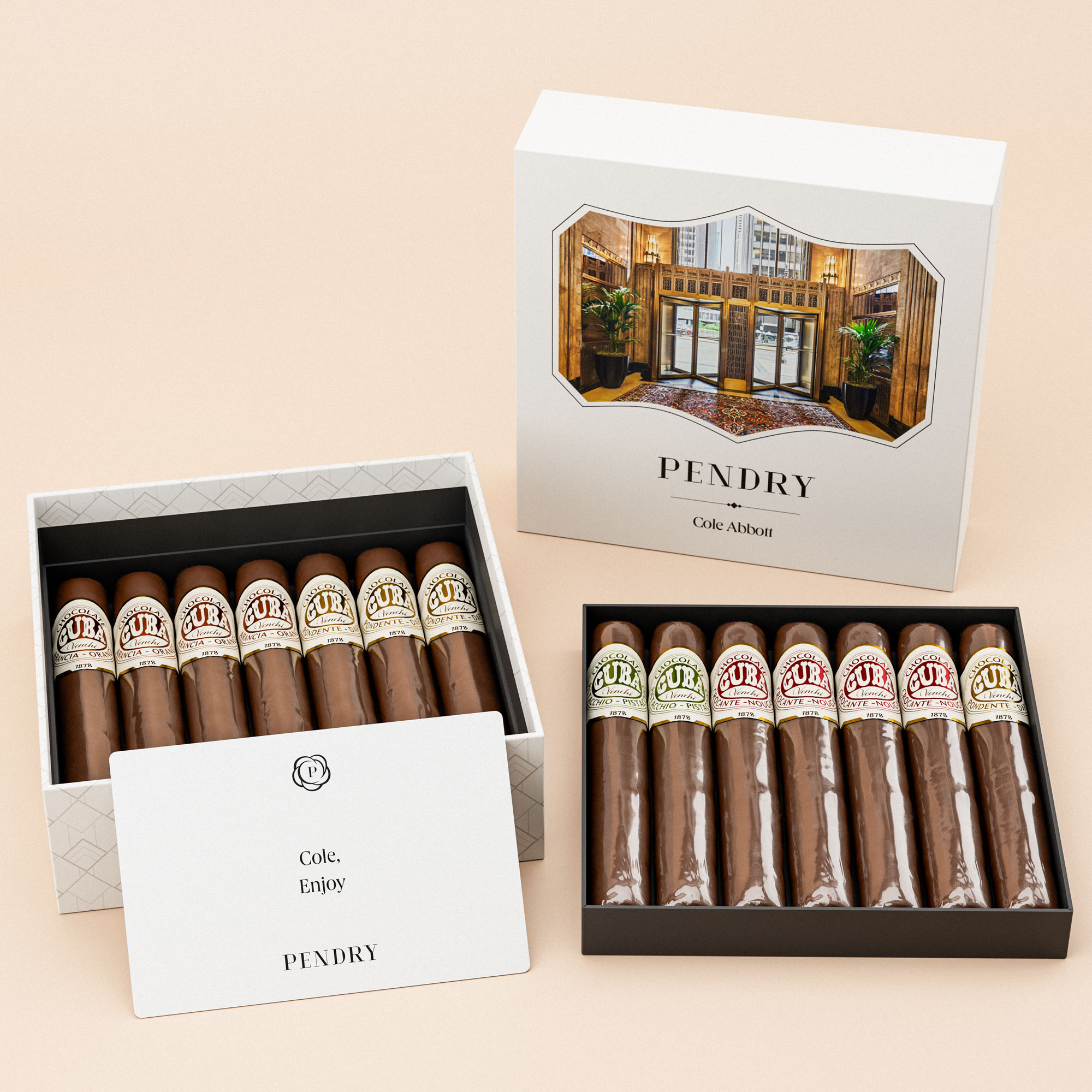 Venchi 14 Assorted Cigar Box 1