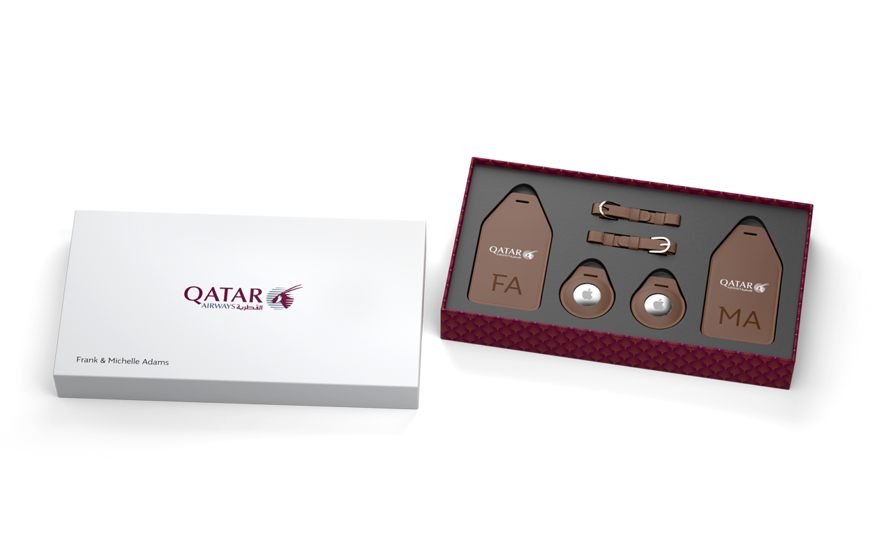 Apple AirTag  Luggage 2-Piece Set | CustomUSB VIP Gift