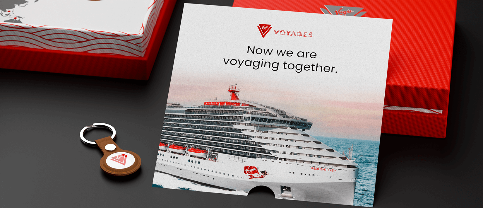 Gift set featuring a 2 pack of airtags and leather keychain airtag holder 0