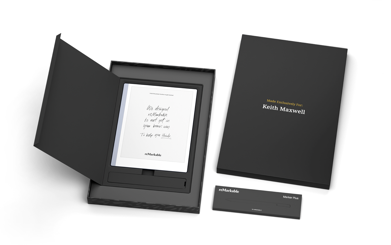 reMarkable 2 & Marker Plus セット reMarkable 2 Table Collection | GildedBox