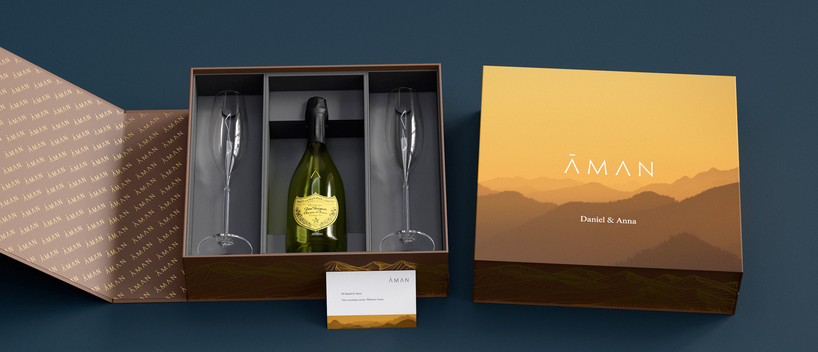 Waterford Flutes Dom Perignon Gift Set 0