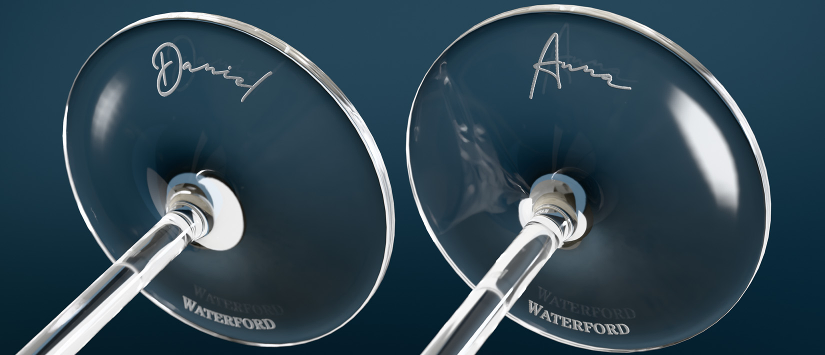 Waterford Flutes Dom Perignon Gift Set 2