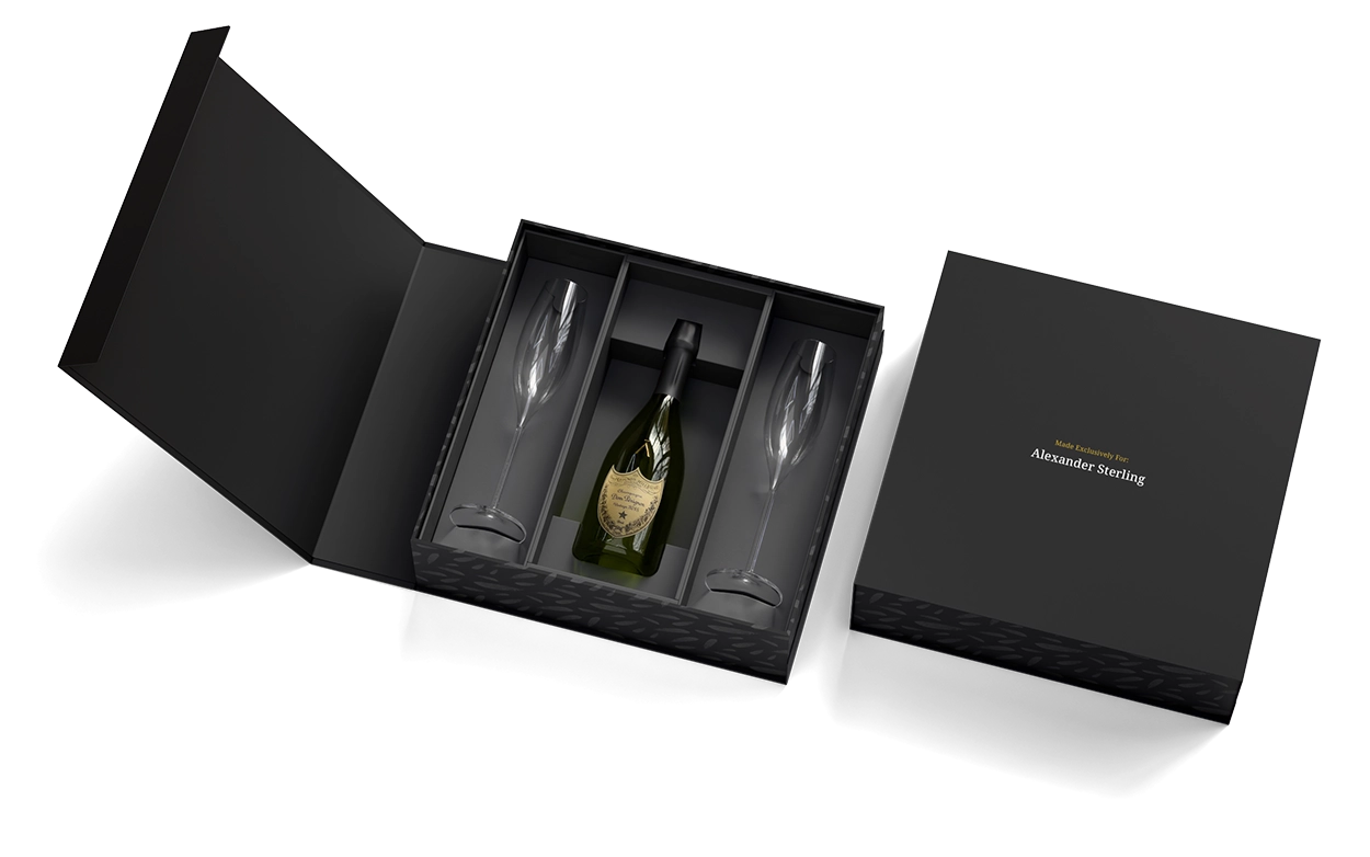 Waterford Flutes Dom Perignon Gift Set