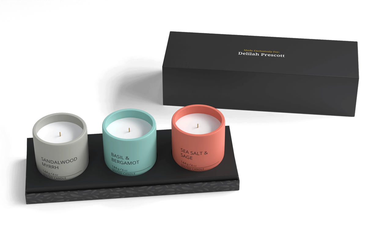 The Elemental No.3 Candle Flight Gift Set