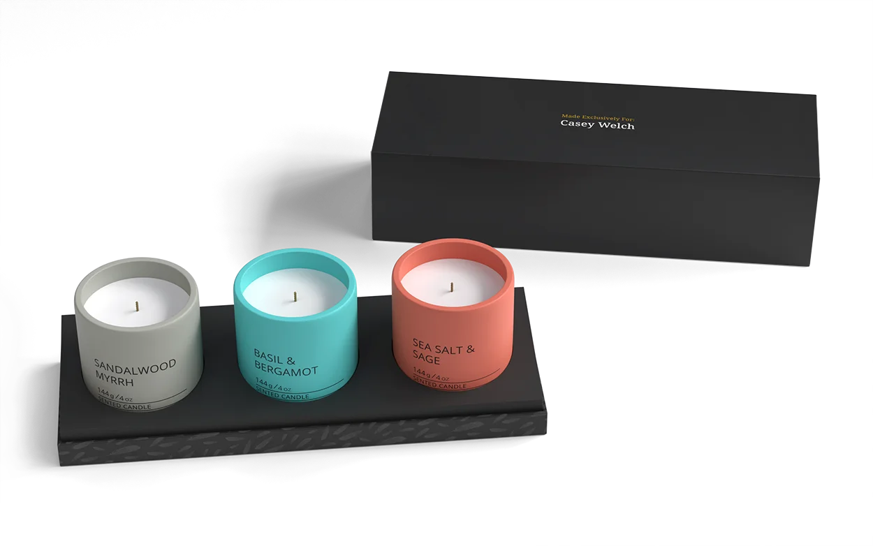 The Elemental No.3 Candle Flight Gift Set