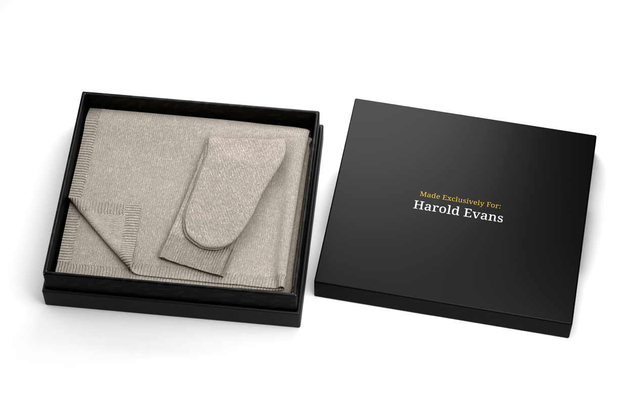 Sky Cashmere Blanket