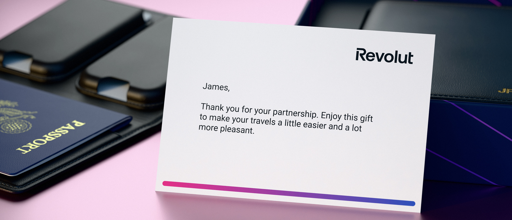 The Globetrotter Magnet Passport Wallet Napa Leather 0